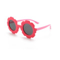 NEW Designer Silicone Fashion Sun Flower Polarized children sunglasses